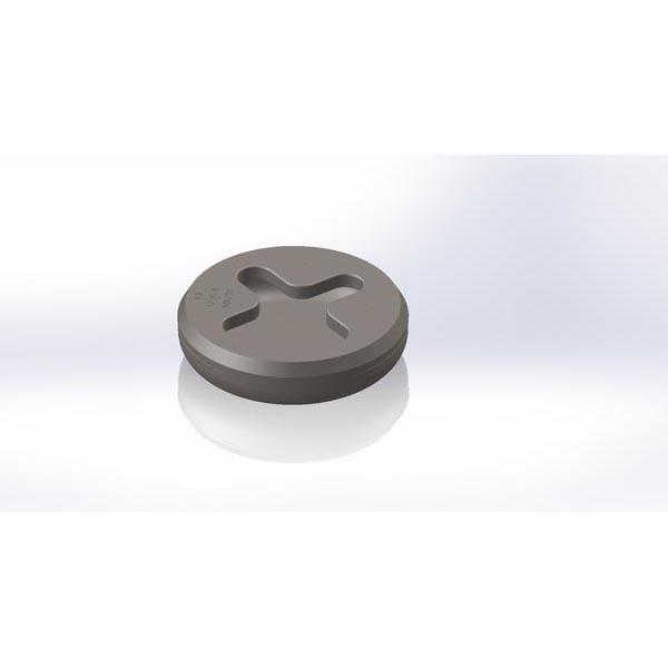 Утопленное палубное гнездо «клеверный лист» (Flush Cloverleaf Socket, базовая модель) — артикул LP-81-B (FLUSH CLOVERLEAF SOCKET (LP-81-B)), аналоги: FA-08-1 (NIET FA-08-1G), FF-8A, LP 17.1, LP-E-F/R4X/272×16/III, F-3/WH